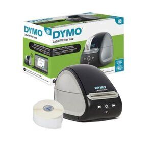 New Dymo LabelWriter 550 Label Printer For PC & Mac With Automatic Label Recogni